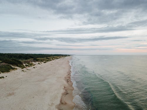 Gratis arkivbilde med bølger, dronebilde, flyfotografering