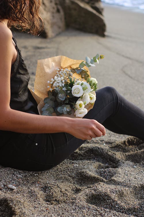 Základová fotografie zdarma na téma květiny, kytice, písek