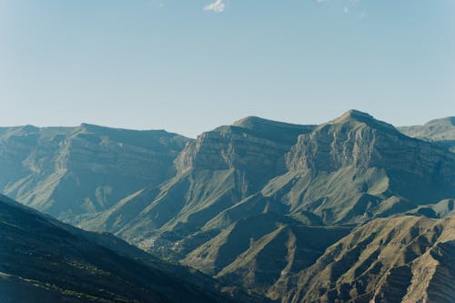 Kostnadsfri bild av bergskedjor, bergstoppar, drönarfotografering