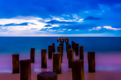 Gratis stockfoto met lange blootstelling, napels strand, strand