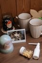 Family Photo on Table