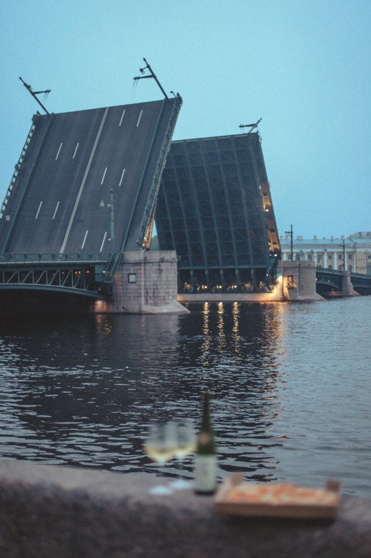 Palace Bridge Over A River 