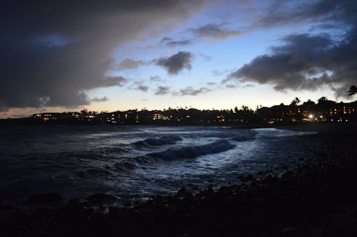 Photos gratuites de coucher de soleil, hawaï, plage