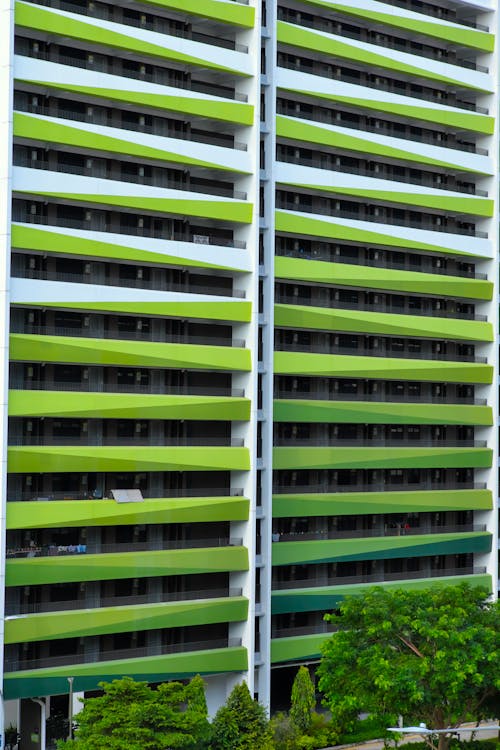 Kostnadsfri bild av arquitetura de singapur, blackandwhitephotography, former och mönster