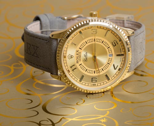 Free Close Up Shot of a Rolex Geneve Stock Photo