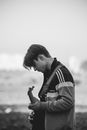 Man Playing Guitar