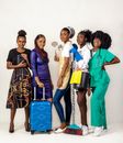 Studio Shot of Various Professions Representatives