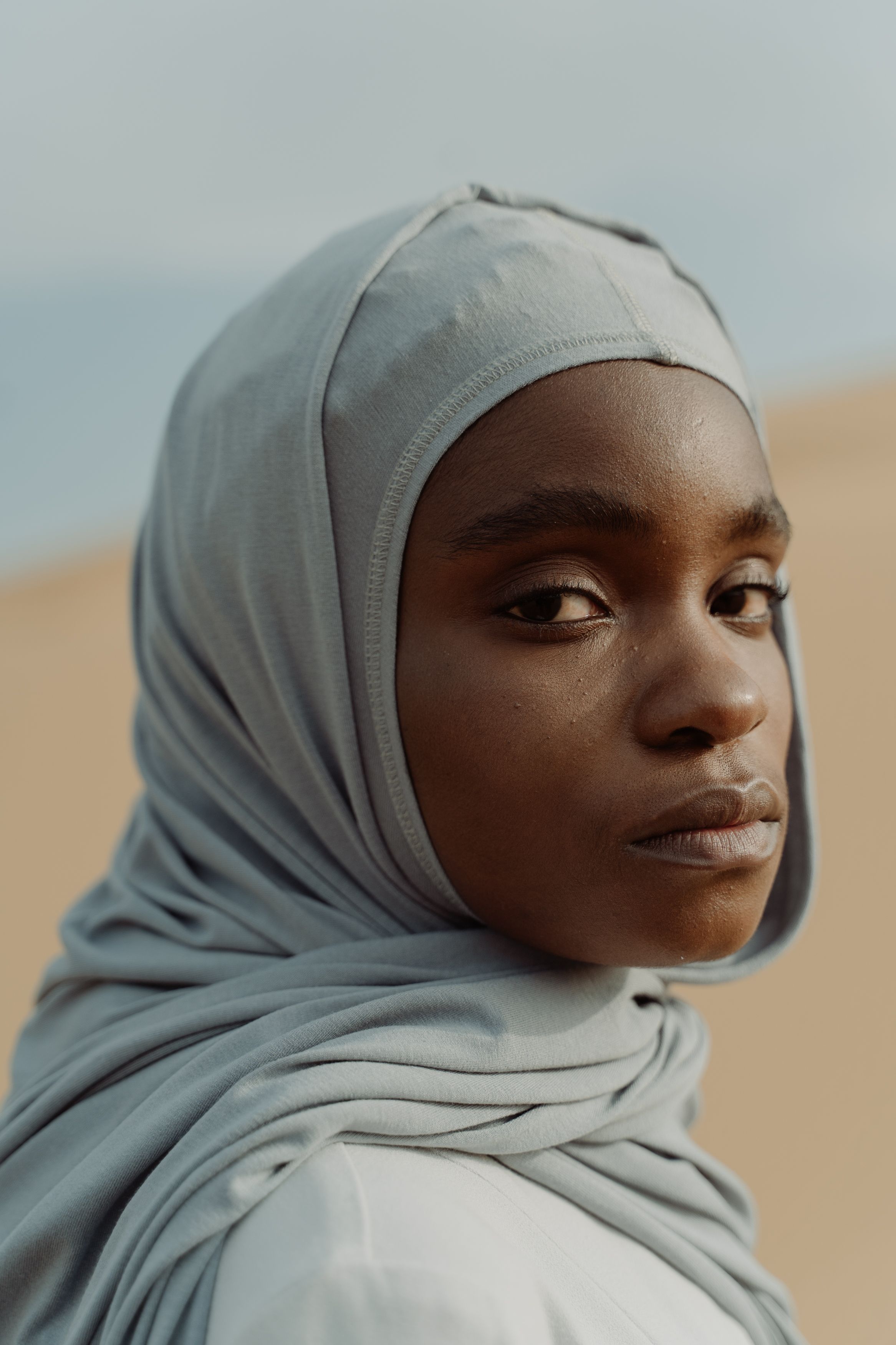 Portrait of a Woman Wearing HIjab · Free Stock Photo
