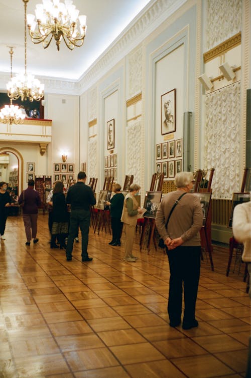 Exhibition in an Elegant Interior