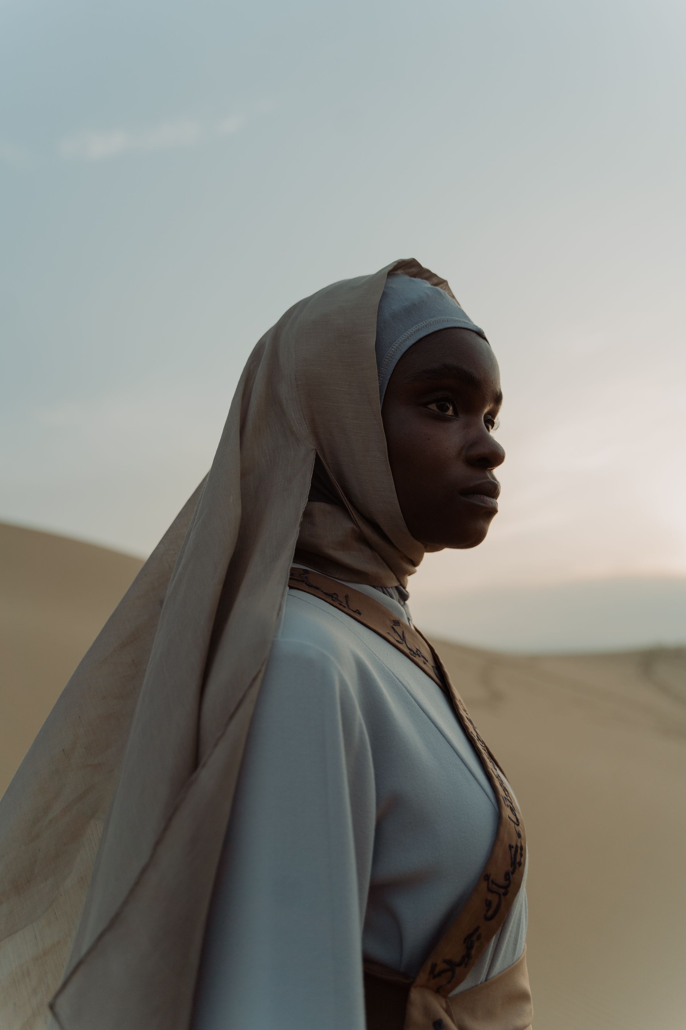 Close-up of a Woman in a Hijab · Free Stock Photo