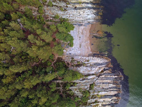 Darmowe zdjęcie z galerii z drzewa, granit, jezioro