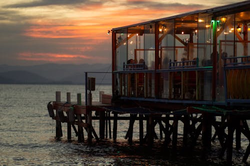 Free stock photo of beach, bistro, brasil