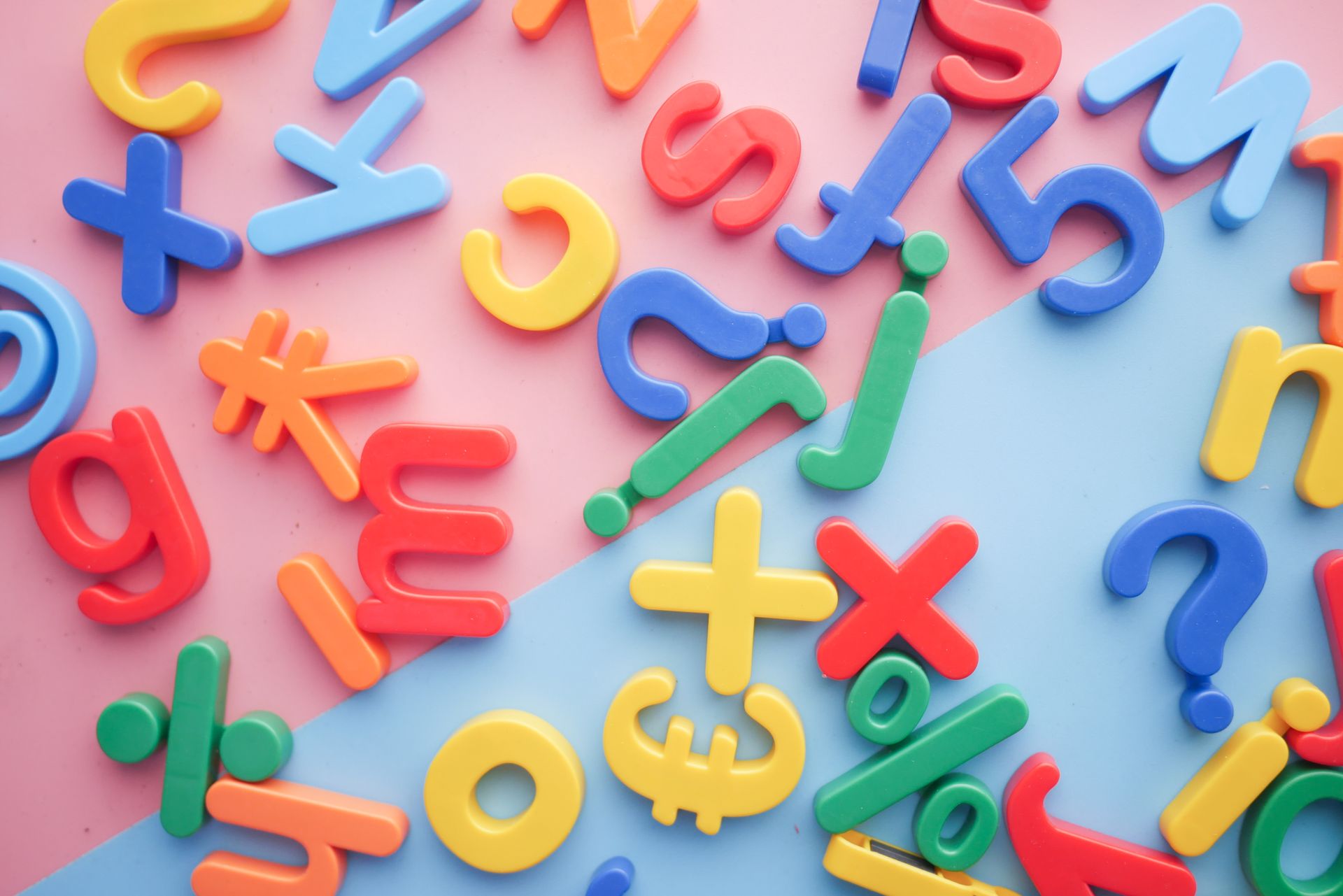 Close-up Photo of Kindergarten Learning Tools
