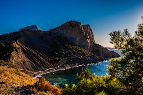 山, 景觀, 海 的 免费素材图片