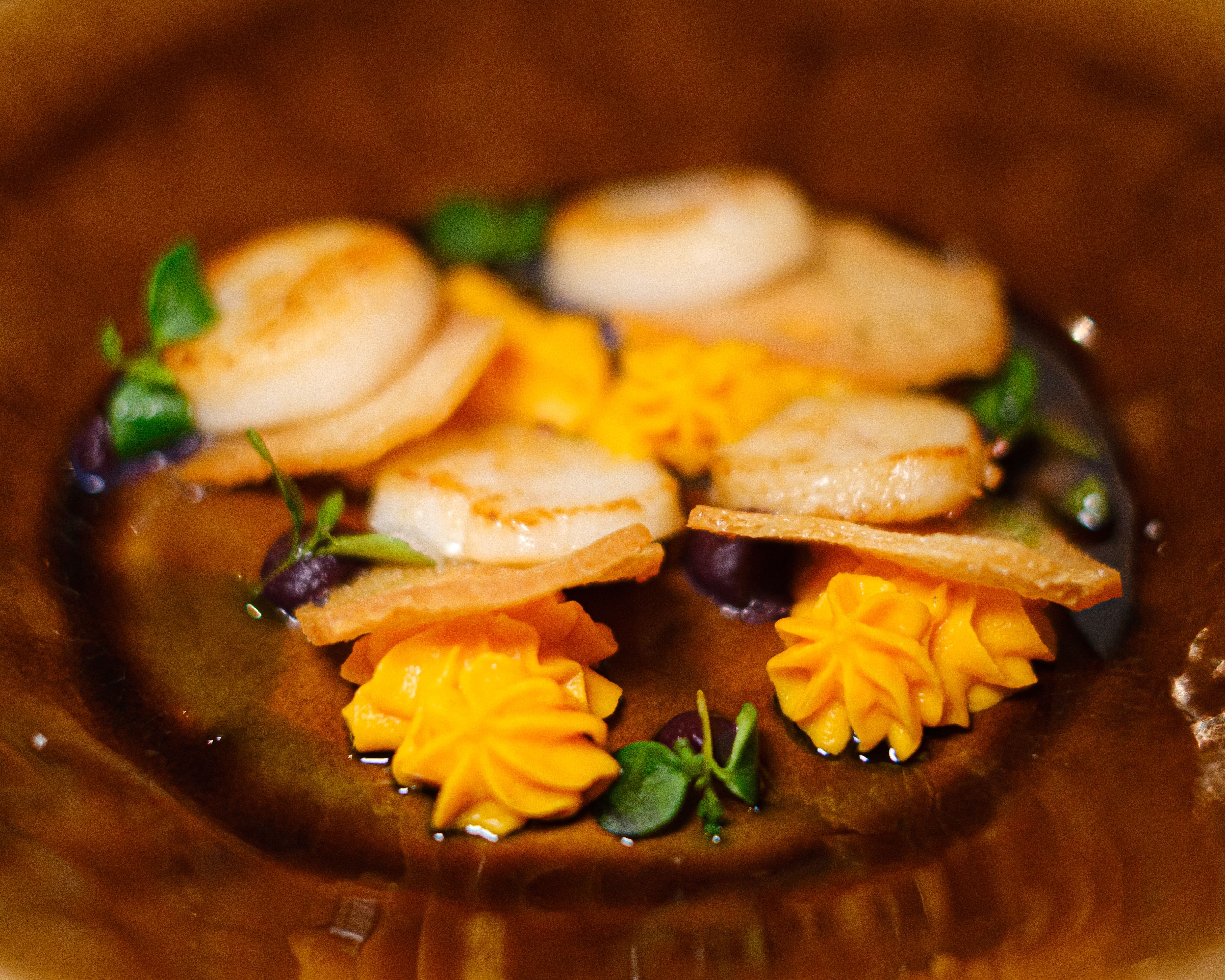 Pan-Seared Scallops