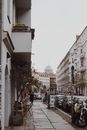 Street and the Building with a Dome