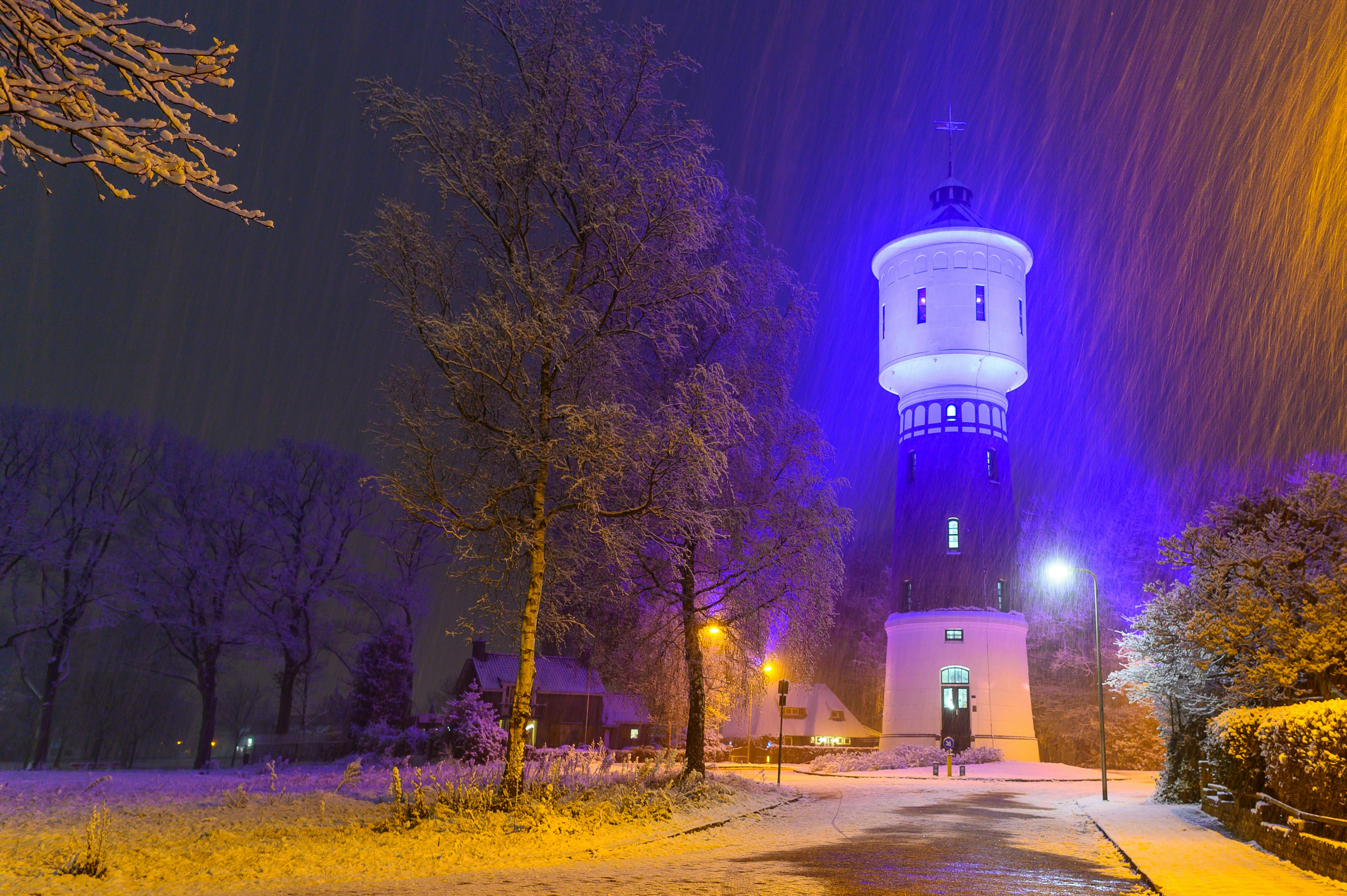 lighthouse during winter