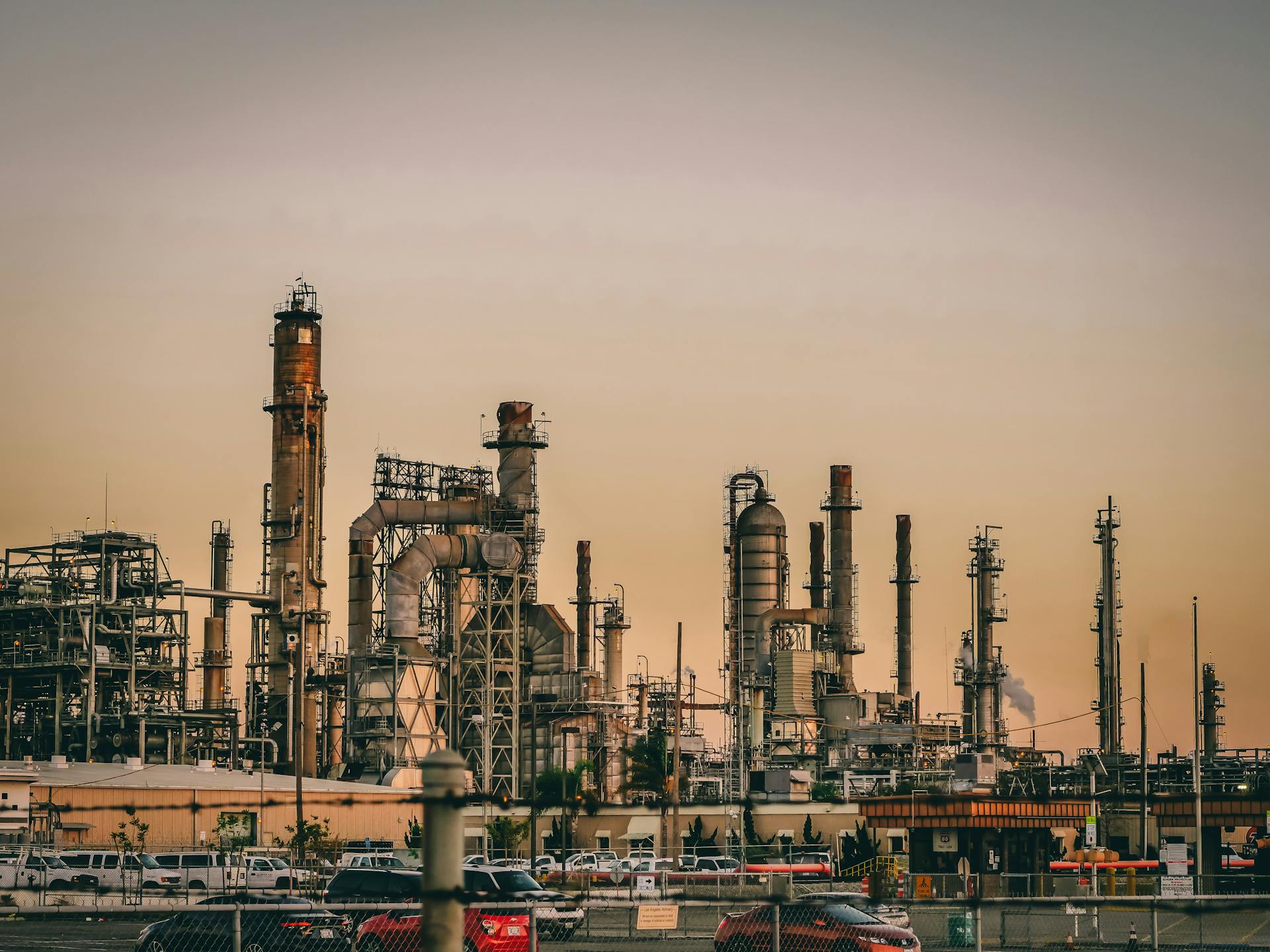 Power Plant during Dusk