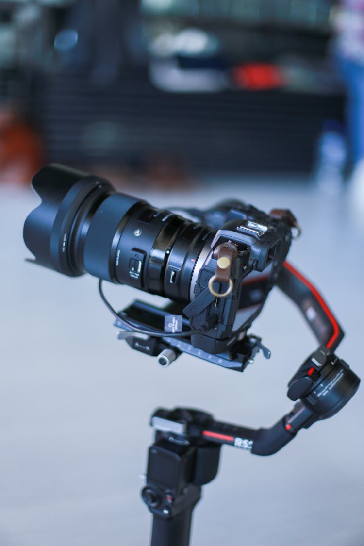 Professional Camera With Stabilizer