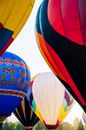 Few Colorful Balloons Ready to Go in the Air