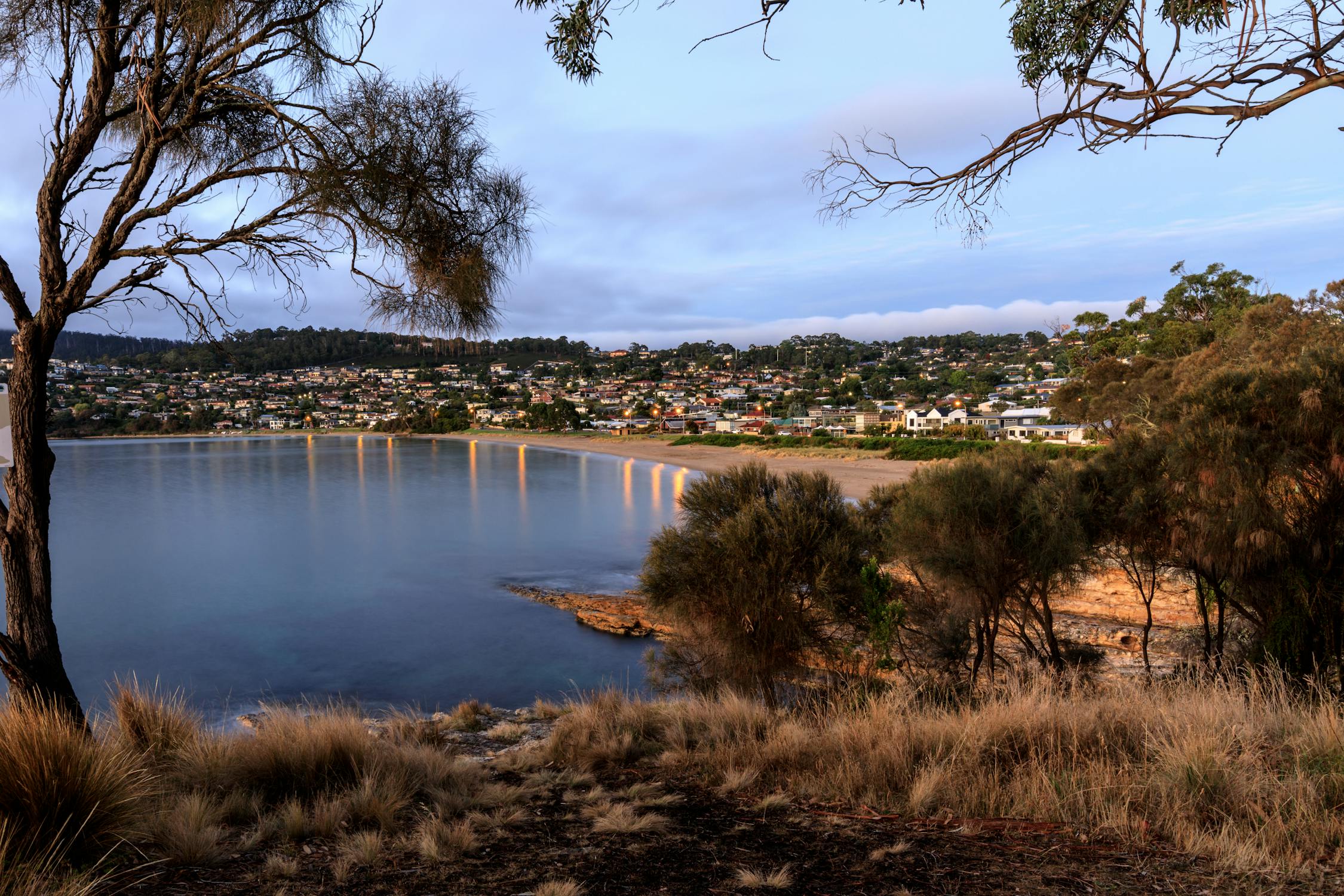 The Blackmans Bay in Tasmania Australia