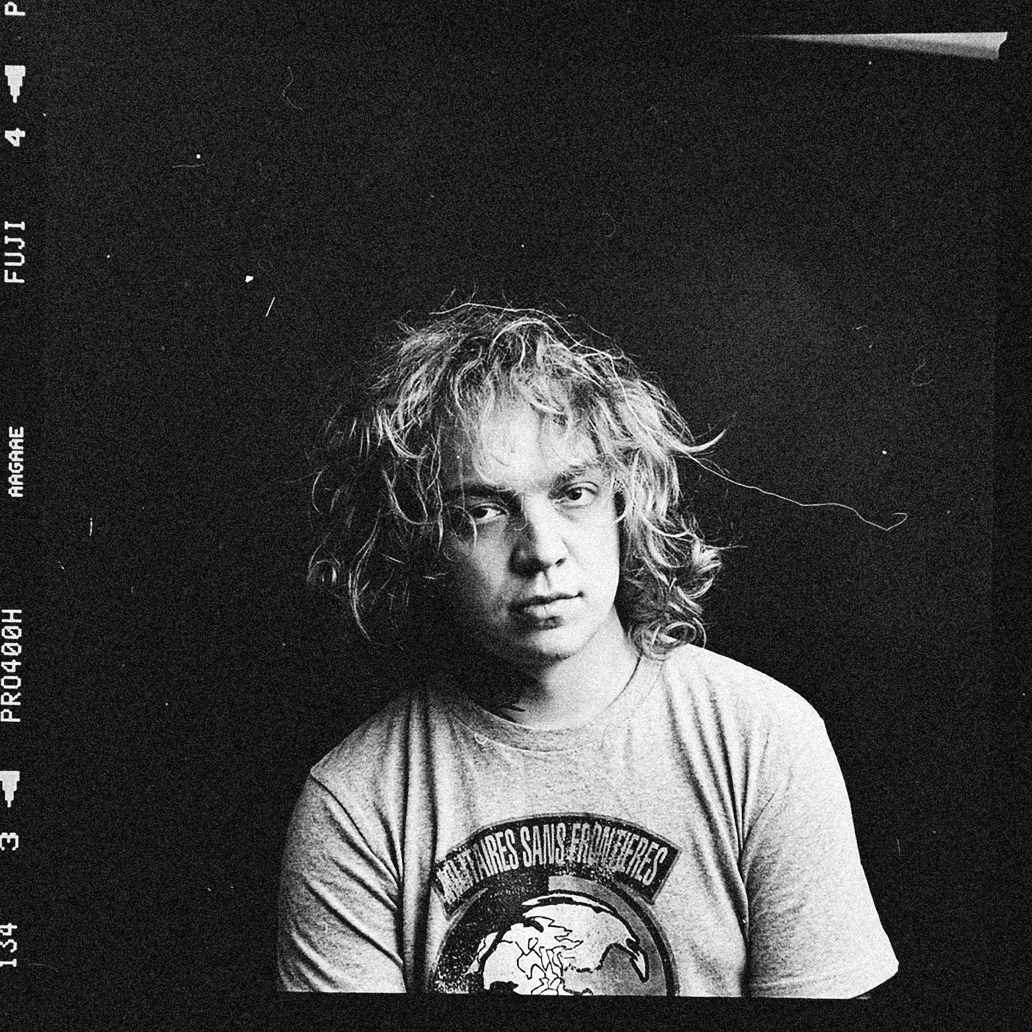 Blond Young Man in T-shirt&nbsp;