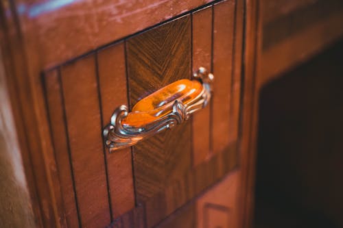 Close-Up Photograph of a Door Handle