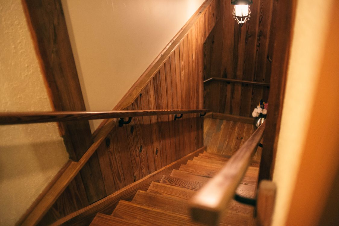 A Brown Wooden Stairs · Free Stock Photo