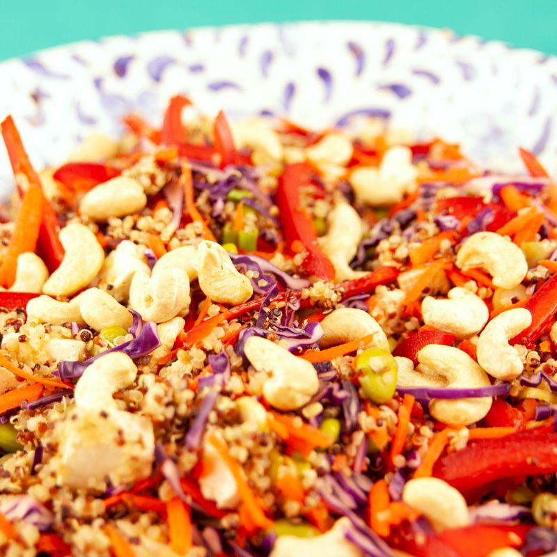 Curry Chicken Salad with Raisins and Cashews