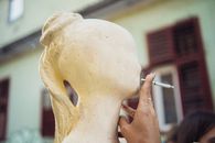 A Person Holding a Cigarette