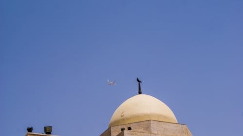 Free stock photo of airplane, allah, amman