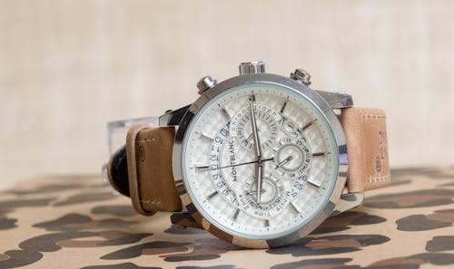 Free A Montblanc Watch Stock Photo