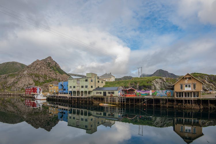 Photography Of Fishing Village