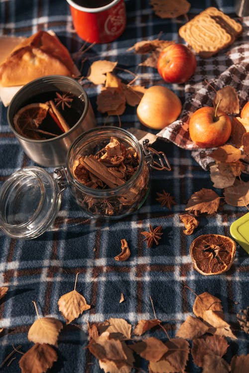 Preservation of Various Dried Ingredients in a Glass Jar 