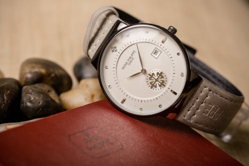 Free Close-up Photo of Brown Leather Watch  Stock Photo