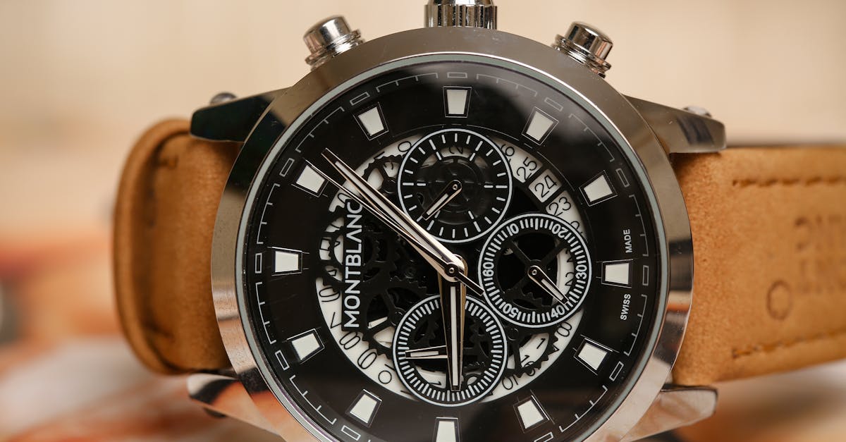 Montblanc watches top swiss made 9168