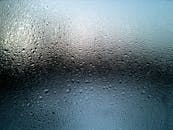 Clear Glass Window With Moist Effect