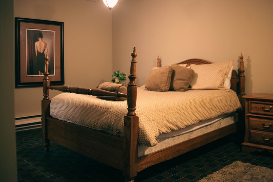 Queen-size mattress and box spring in Lethbridge