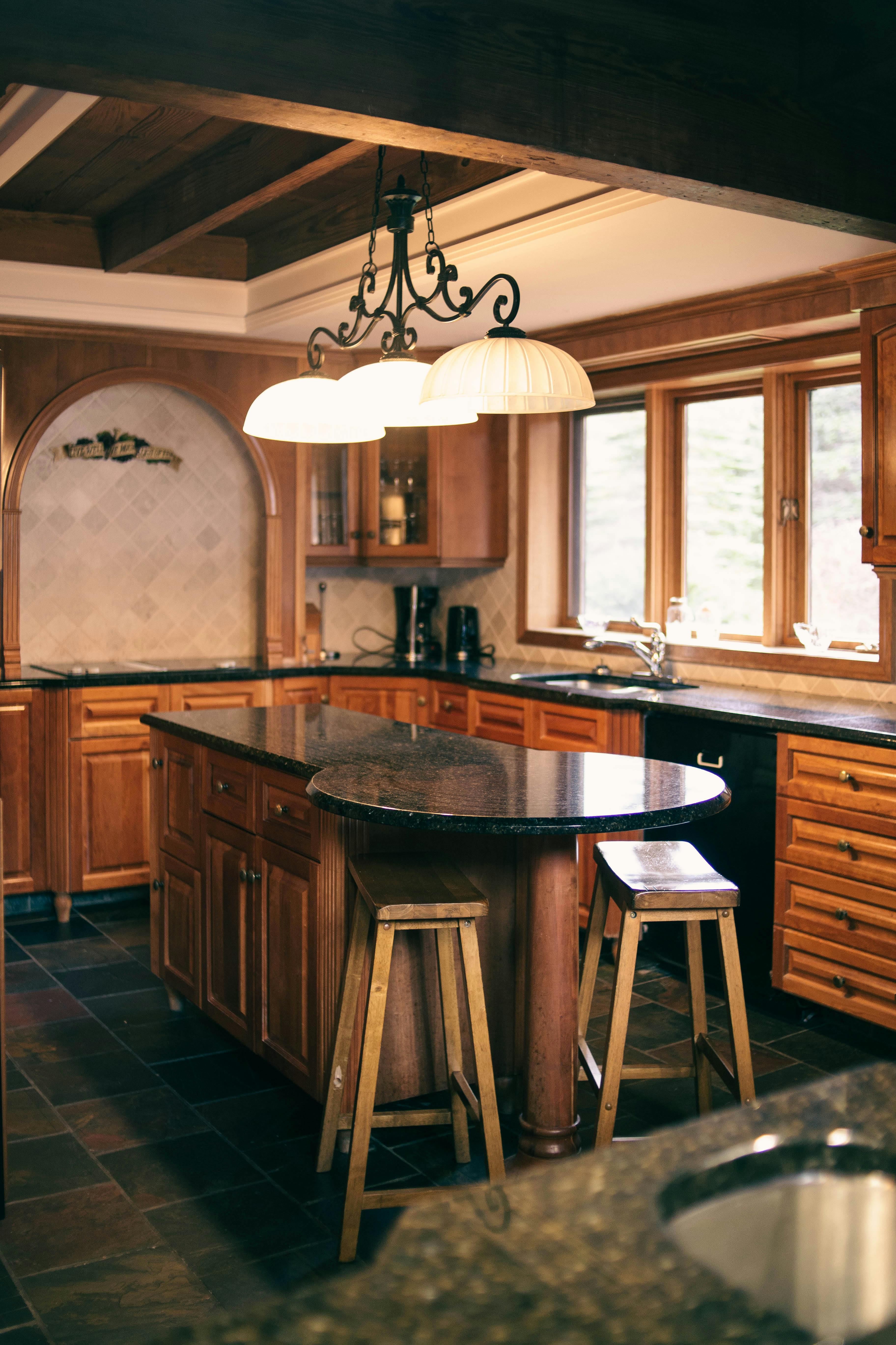 Wooden Furniture in Kitchen · Free Stock Photo