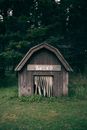 Wooden Doghouse with Dogs Name on it