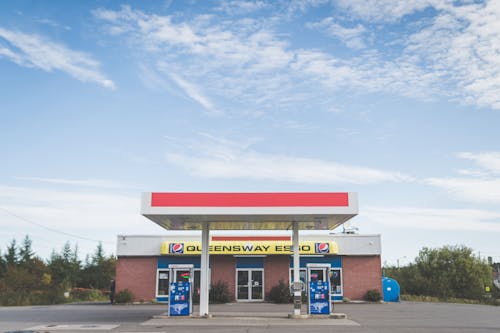 An Empty Gas Station