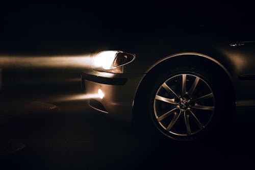 Ingyenes stockfotó autó, BMW, éjszaka témában