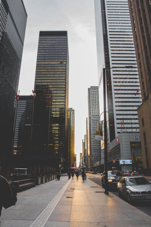 Low-angle Photography of High-rise Buildings