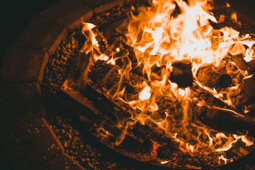 Fire in Hearth