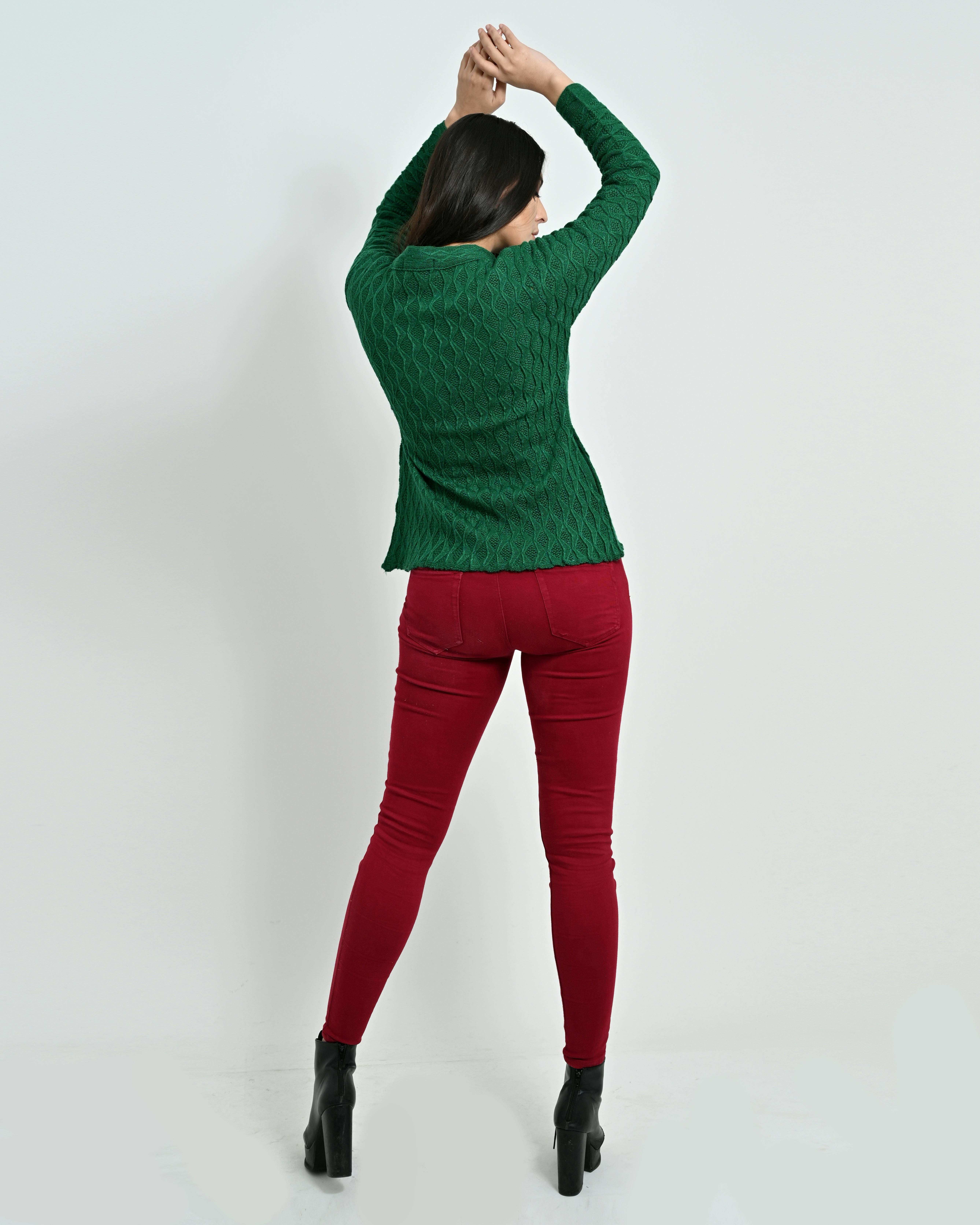 Hold Your Gaze Olive Green Leggings