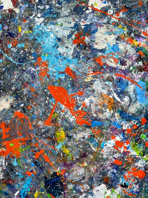 Abstract Colorful Painting · Free Stock Photo