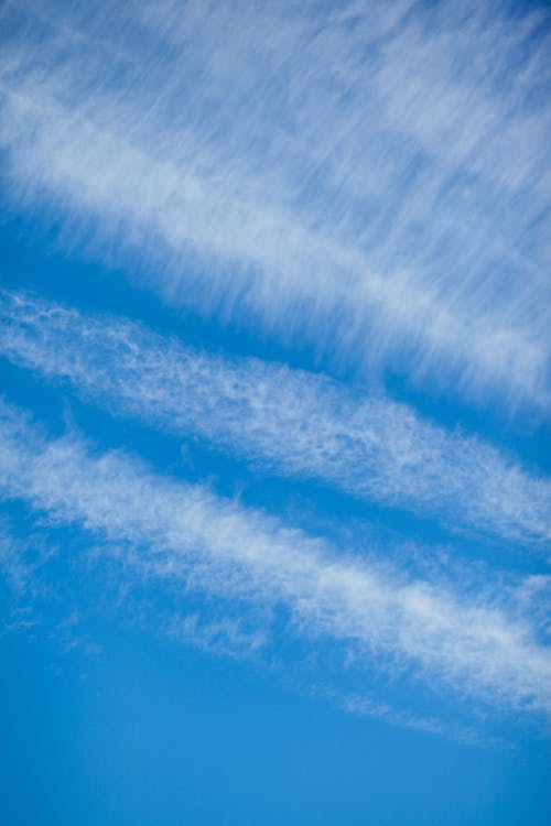 White Clouds and Blue Sky