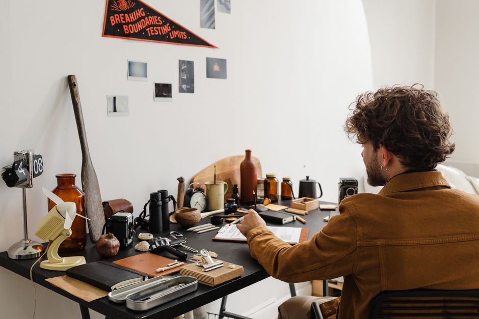 creative home workspace lifestyle photo 1
