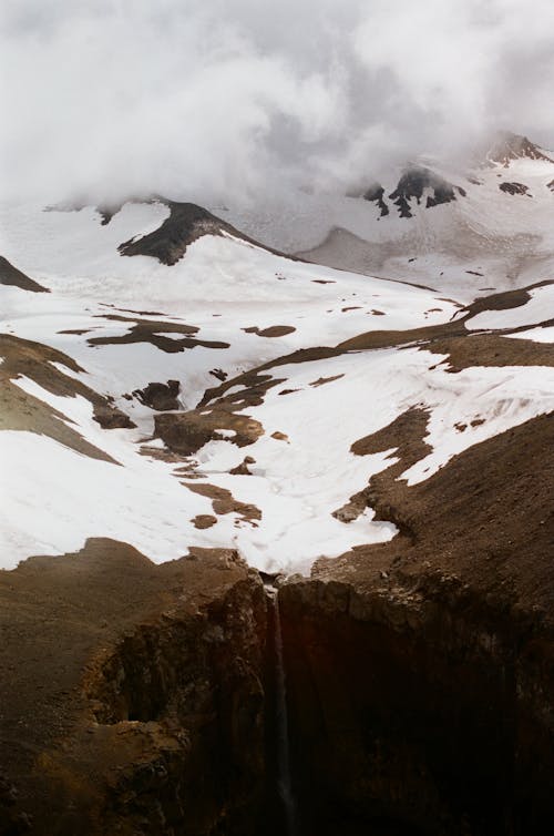 A Snow Covered Mountains