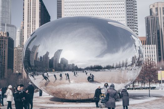 Millennium Park and Cloud Gate walk — Chicago